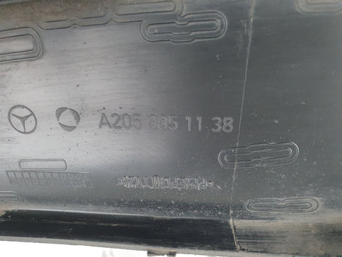 Difusor do pára-choques traseiro Mercedes Classe C W205 A2058851138